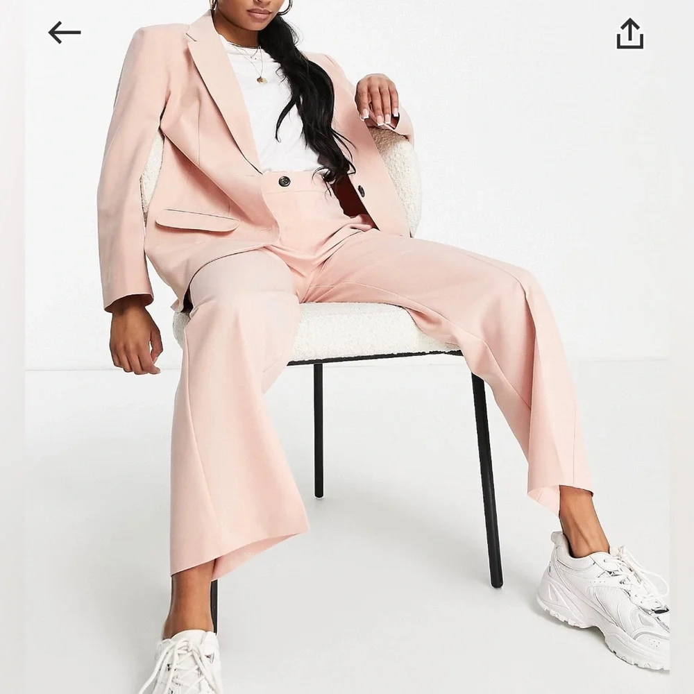 Asos design petite set in blush size 0 - Picture 4 of 7